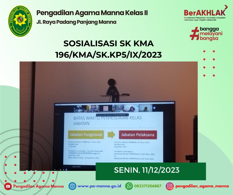 Sosialisasi KMA 2