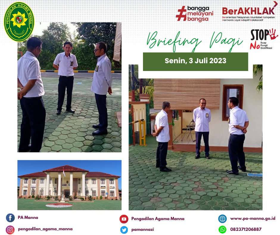 desain fb briefing pagi 3 Juli 2023 1