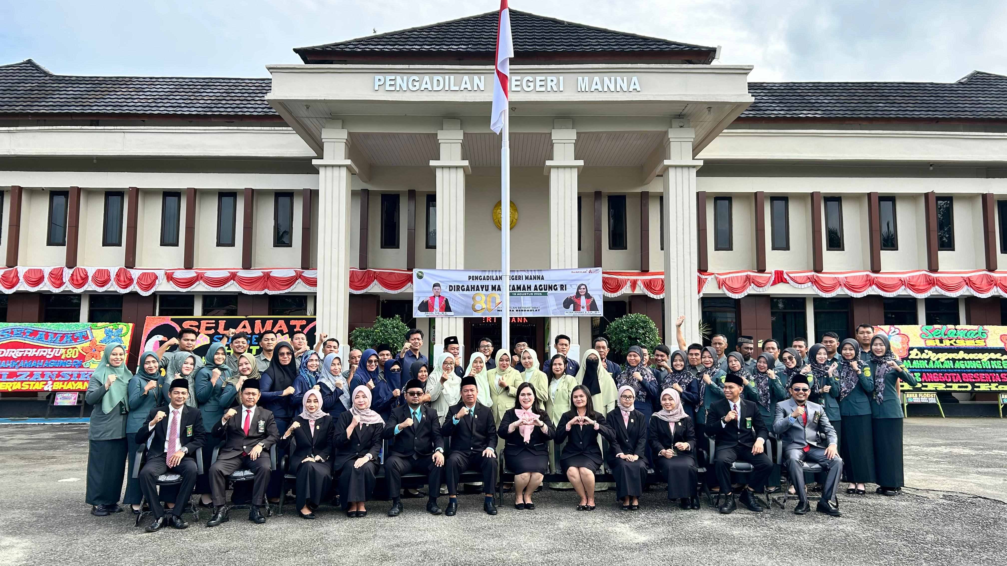upacara HUT MARI 80